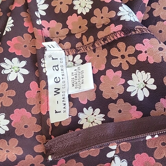 Vintage Rampage Floral Halter Dress - Picture 4 of 4